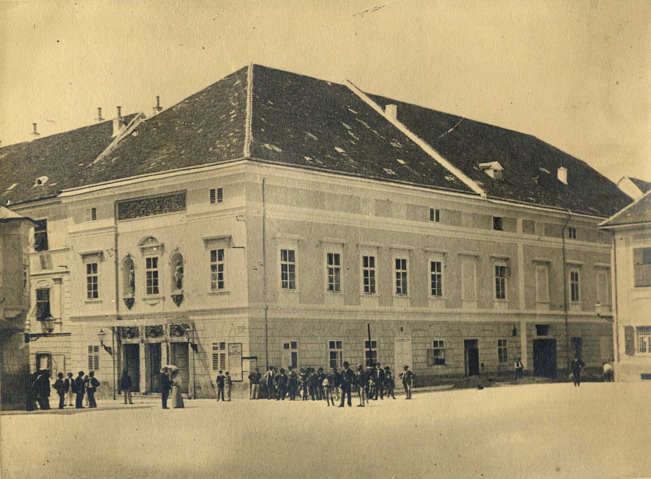 Gornji grad. Gornjegradsko (tzv. Stankovićevo) kazalište (djelovalo 1834.-1895. godine)